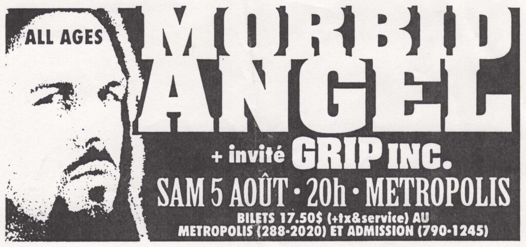 MORBID ANGEL GRIP INC
