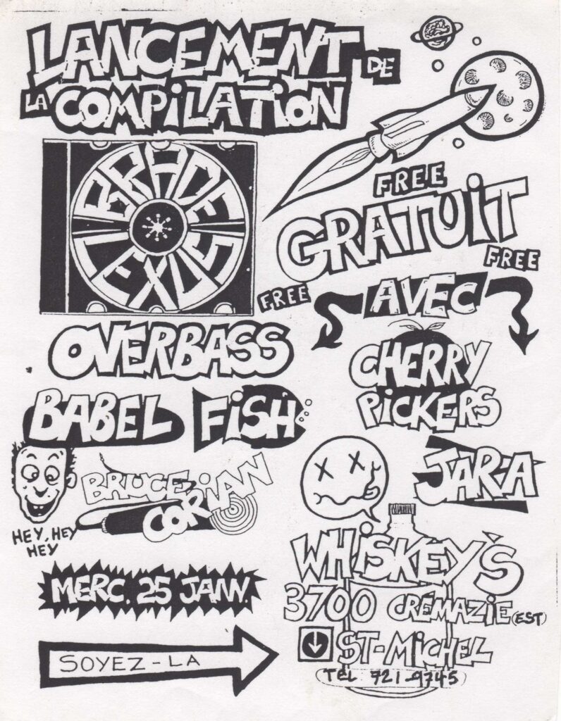 OVERBASS CHERRY PICKERS BABEL FISH JARA BRUCE CORIAN