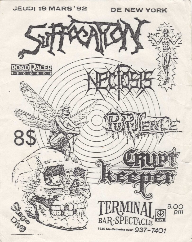 SUFFOCATION NECROSIS PURULENCE CRYPT KEEPER