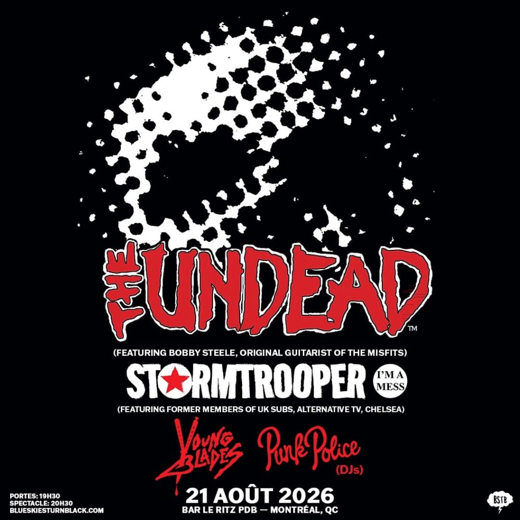 THE UNDEAD STORMTROOPER YOUNG BLADES PUNK POLICE
