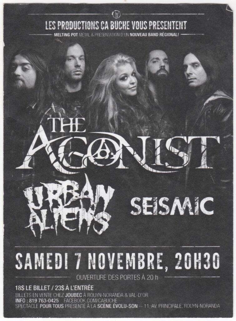 THE AGONIST URBAN ALIENS SEISMIC