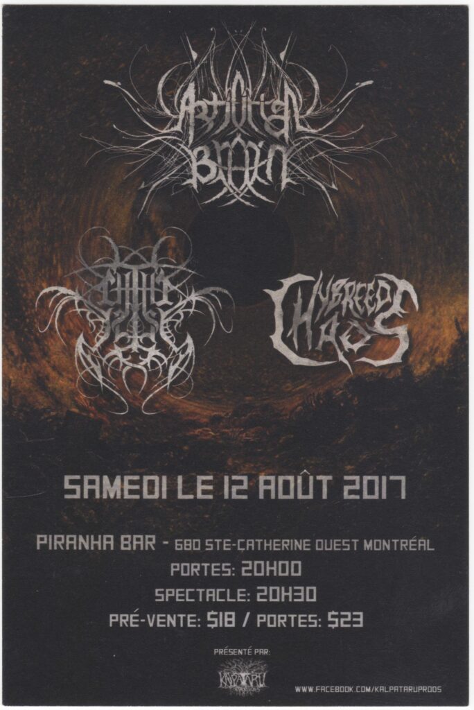 ARTIFICIAL BRAIN CHTHE&rsquo;ILIST HYBREED CHAOS