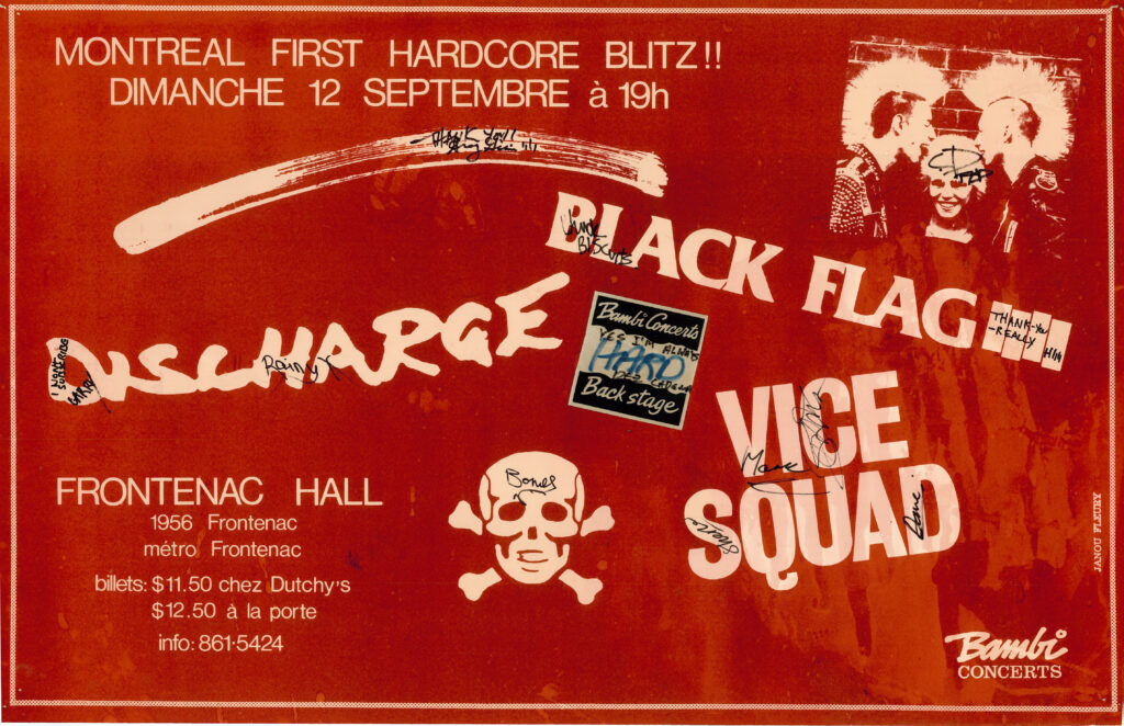 BLACK FLAG DISCHARGE VICE SQUAD