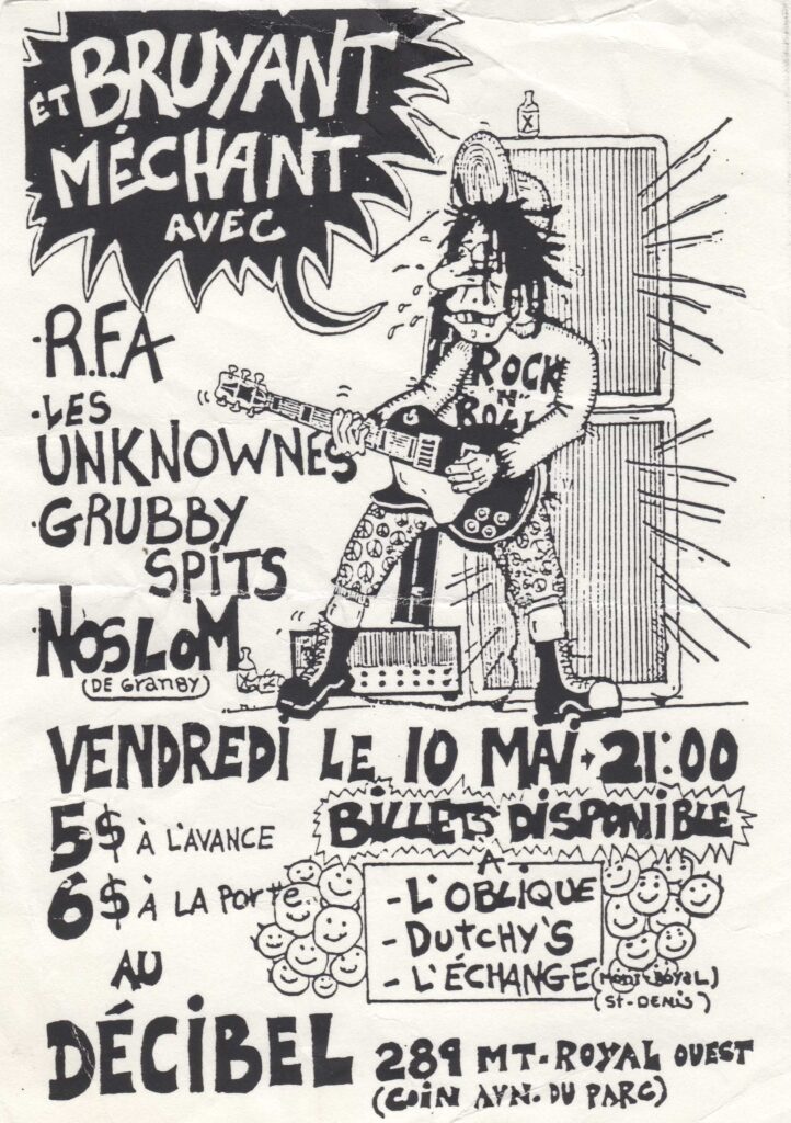 RFA LES UNKNOWNES GRUBBY SPITS NOSLOM