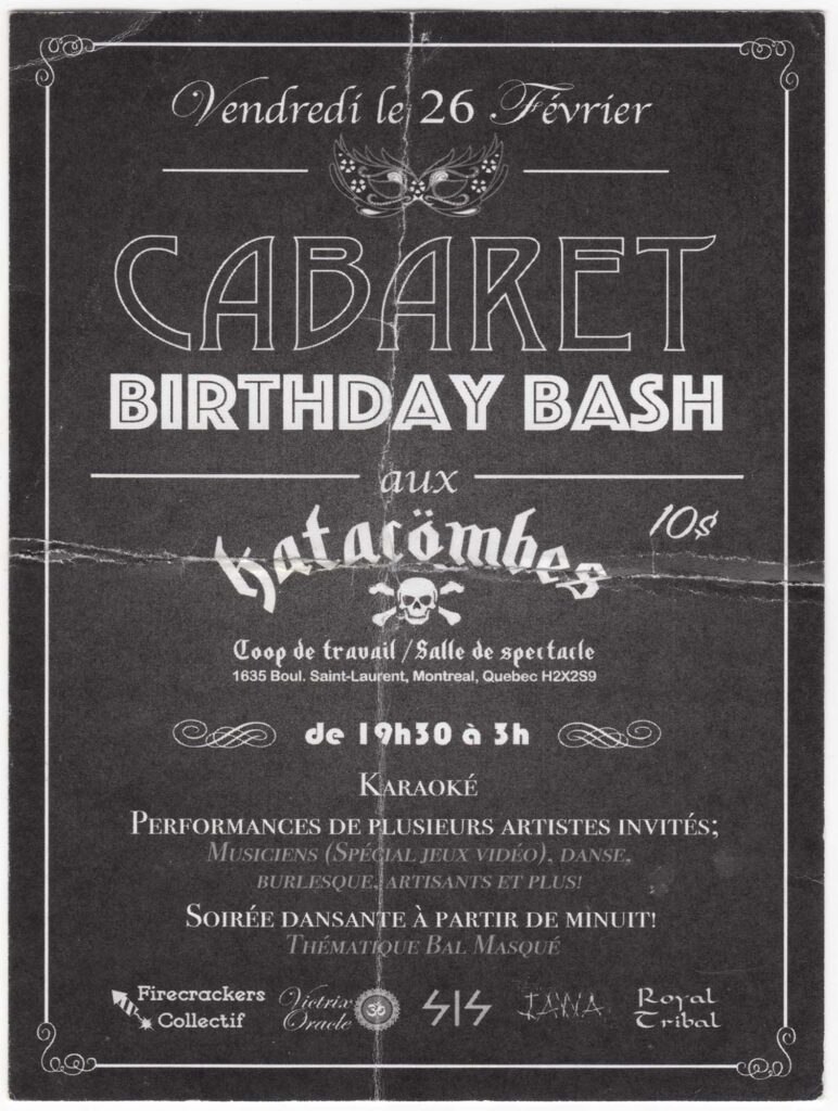 CABARET BIRTHDAY BASH