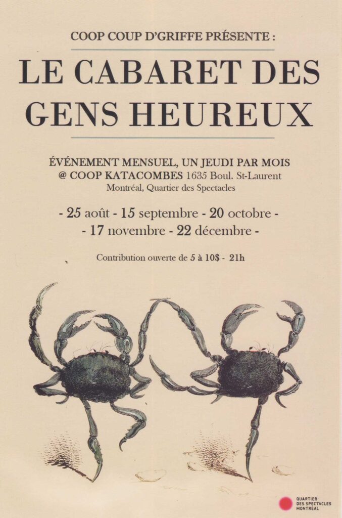 LE CABARET DES GENS HEUREUX