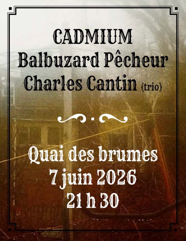 CADMIUM BALBUZARD PÊCHEUR CHARLES CANTIN