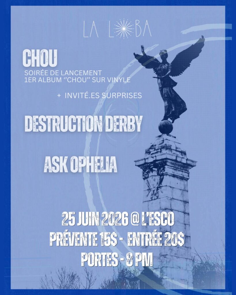 CHOU DESTRUCTION DERBY ASK OPHELIA