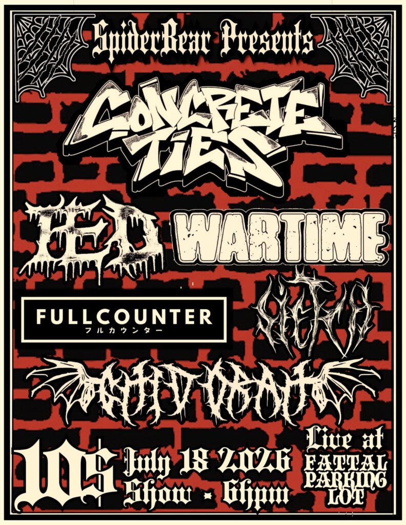 CONCRETE TIES IED WARTIME FULL COUNTER SIETCH GHIDORAH
