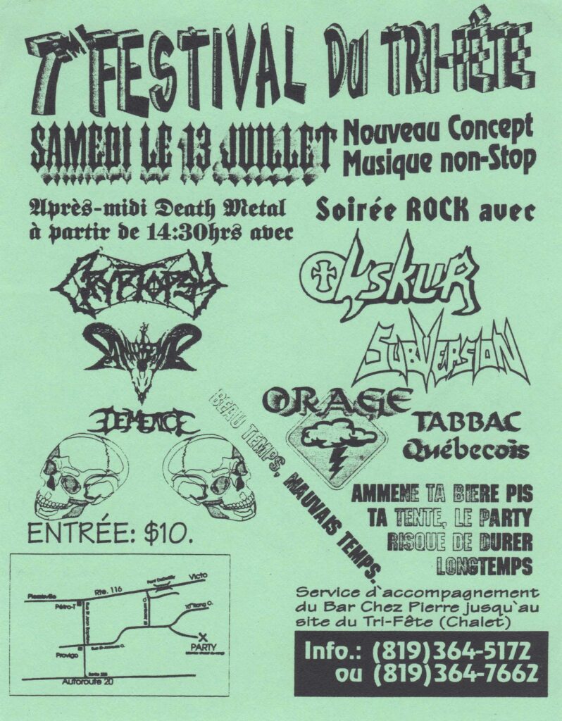 CRYPTOPSY ANHKREHG OBSKUR SUBVERSION DEMENCE