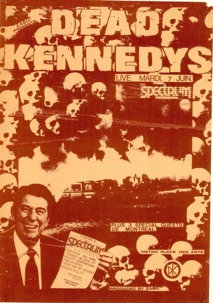 DEAD KENNEDYS DOA ZERO OPTION SCUM UNRULED