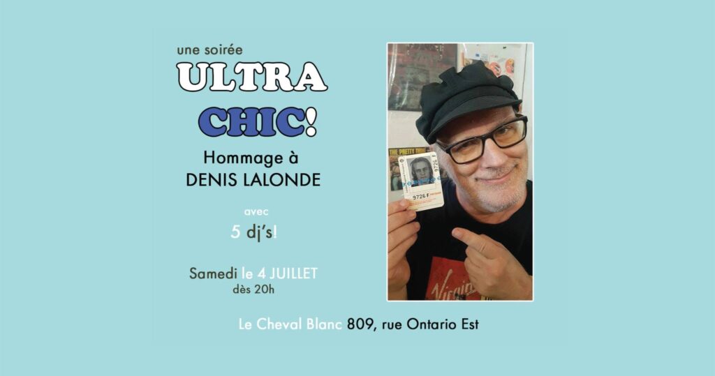 UNE SOIRÉE ULTRA CHIC HOMMAGE À DENIS LALONDE