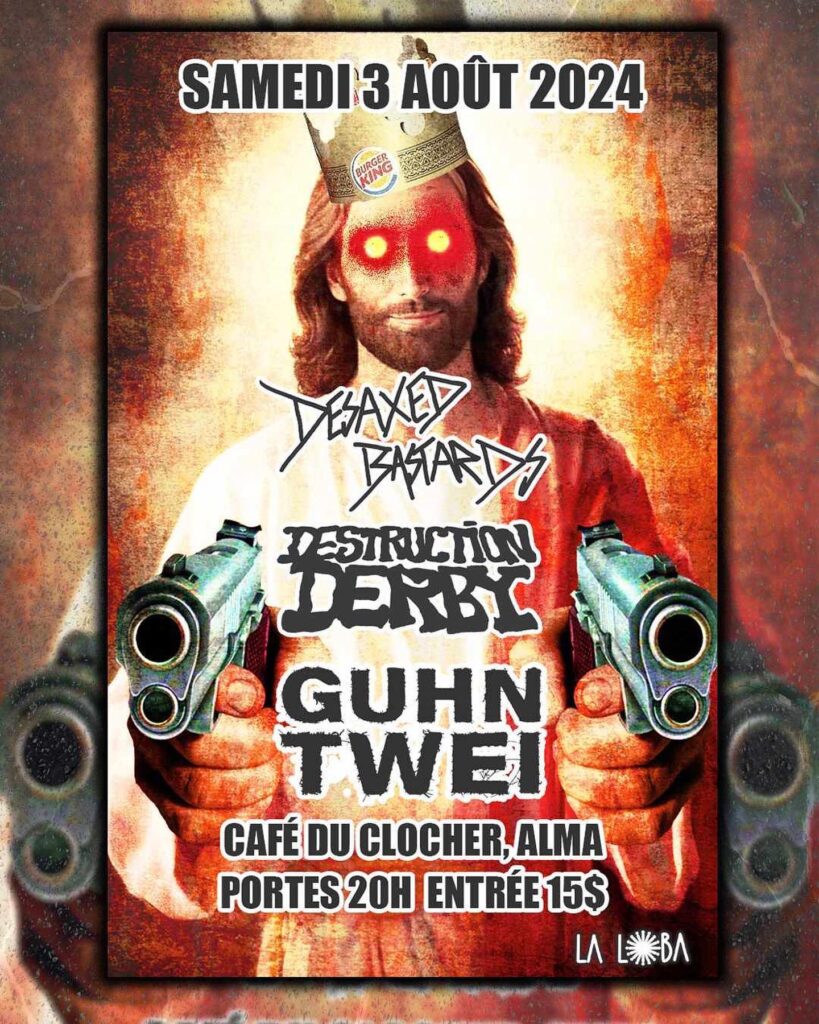 DESAXED BASTARDS DESTRUCTION DERBY GUHN TWEI