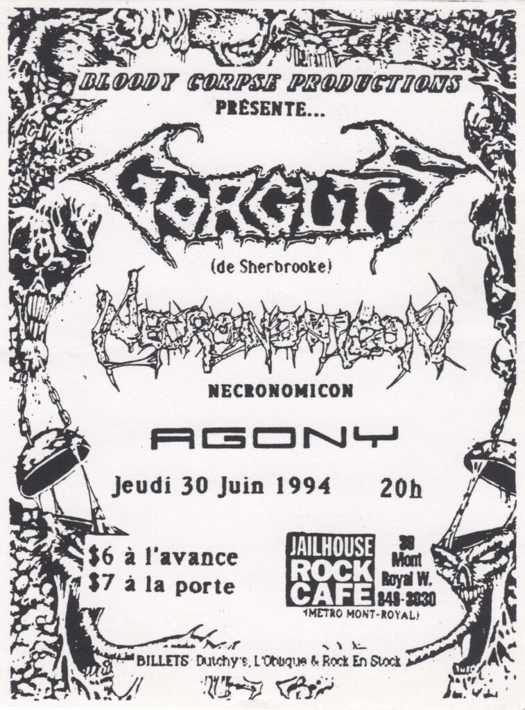 GORGUTS NECRONOMICON AGONY
