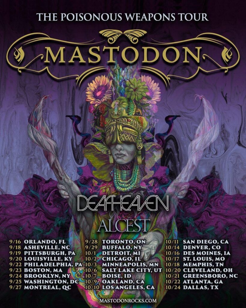 MASTODON DEAFHEAVEN ALCEST
