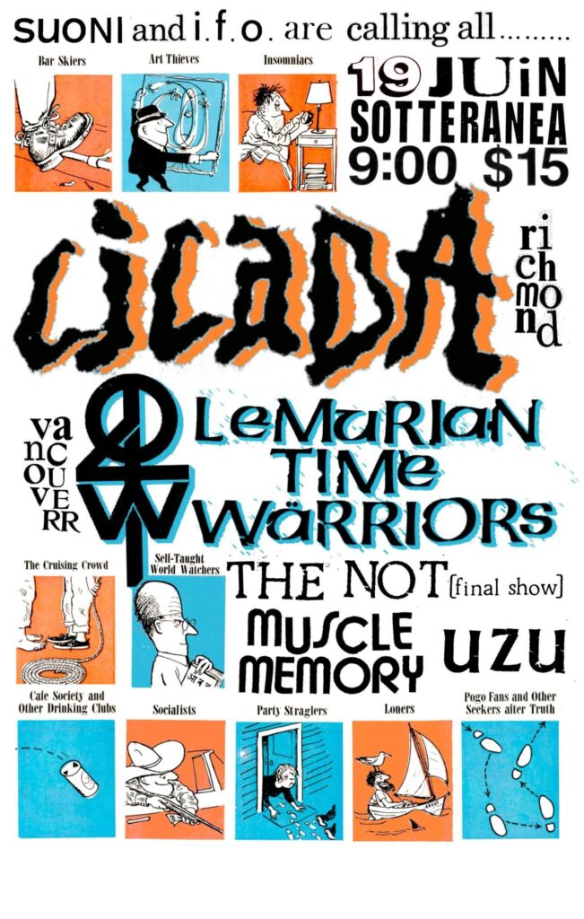 CICADA LEMURIAN TIME WARRIORS THE NOT LAST SHOW UZU MUSCLE MEMORY