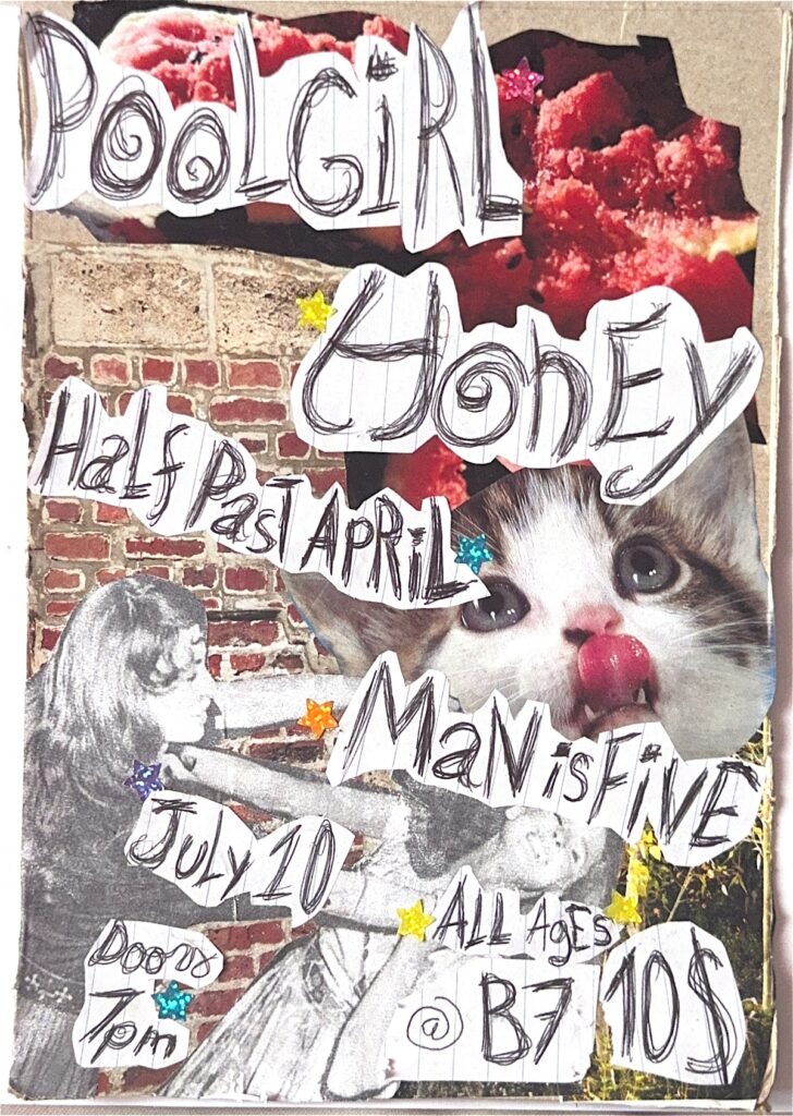 POOLGIRL HONEY HALF PAST APRIL MAN IS FIVE