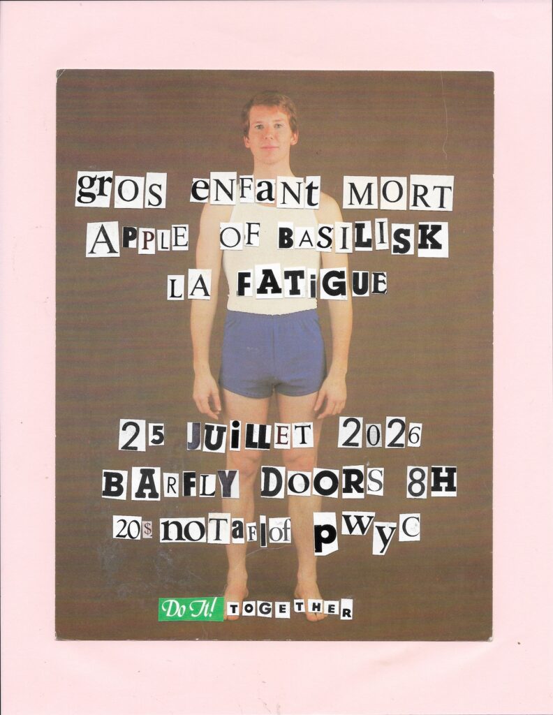 GROS ENFANT MORT APPLE OF BASILISK LA FATIGUE