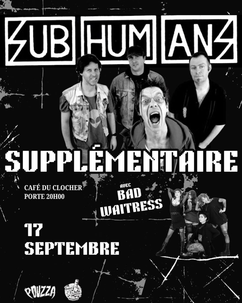 SUBHUMANS BAD WAITRESS