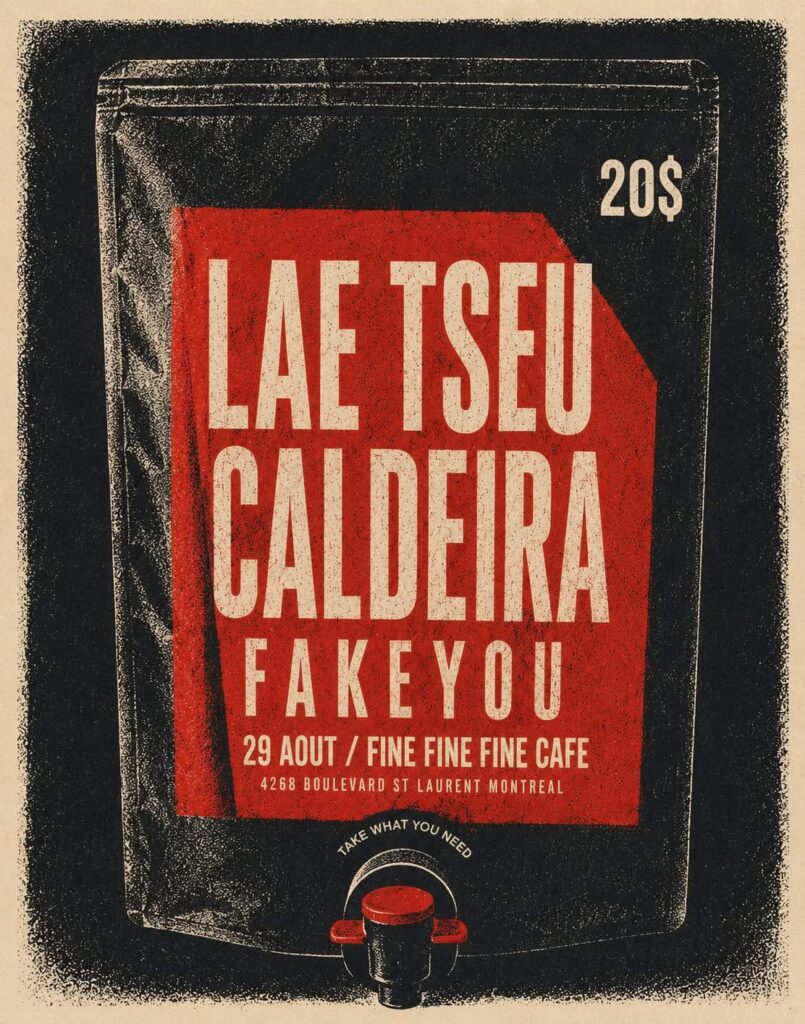 LAE TSEU CALDEIRA FAKE YOU