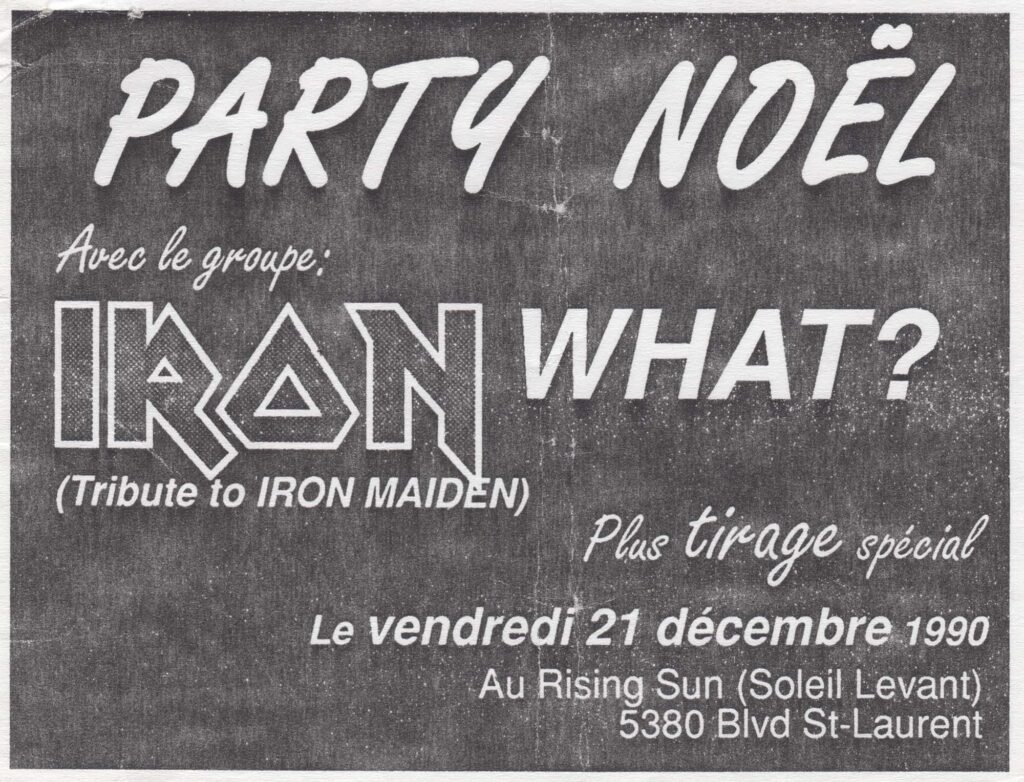 IRON WHAT TRIBUTE TO IRON MAIDEN