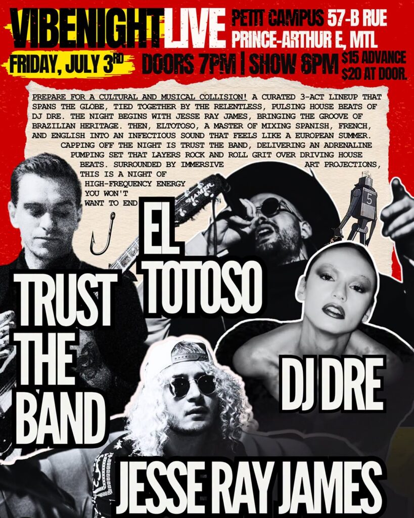 TRUST THE BAND EL TOTOSO JESSE RAY JAMES