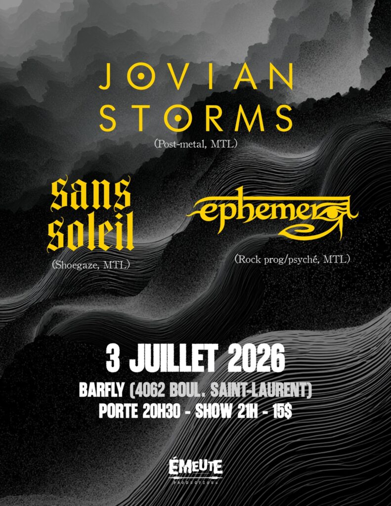 JOVIAN STORMS SANS SOLEIL EPHEMERA