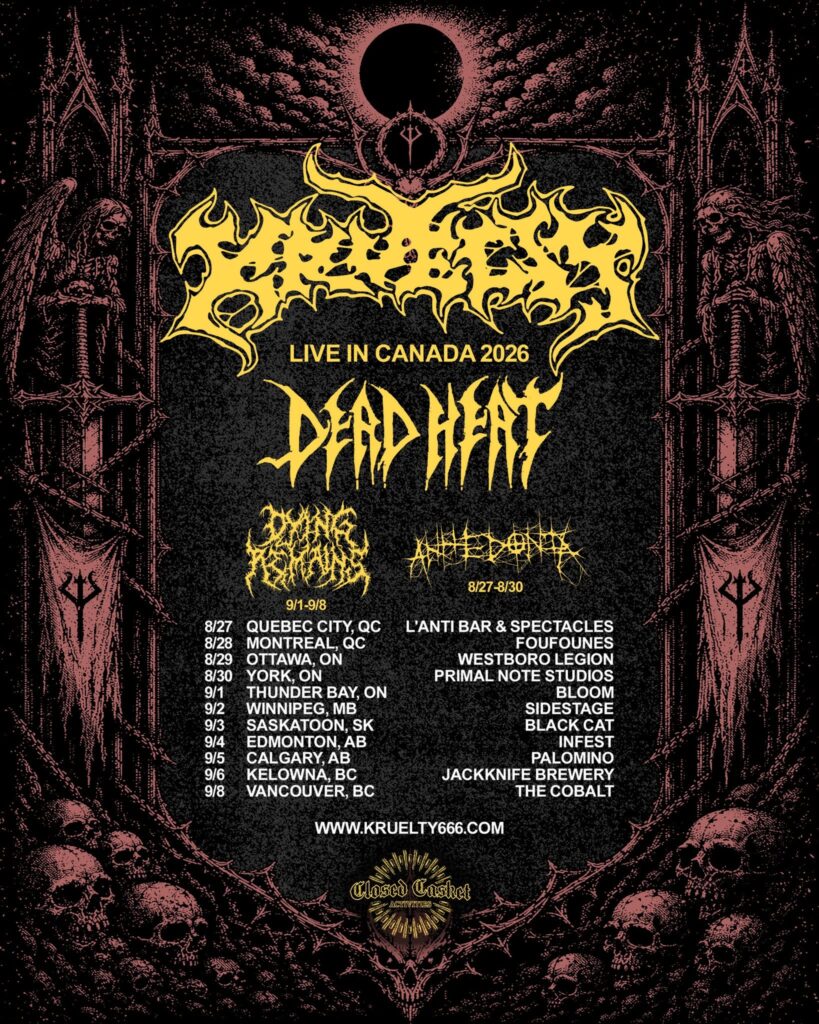 KRUELTY DEAD HEAT ANHEDONIA CESSPOOL CASINO