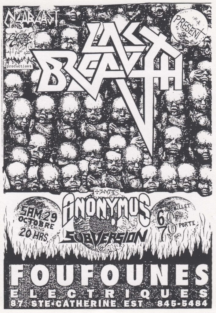 LAST BREATH ANONYMUS SUBVERSION