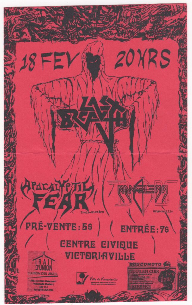 LAST BREATH APOCALYPTIC FEAR NAMELESS