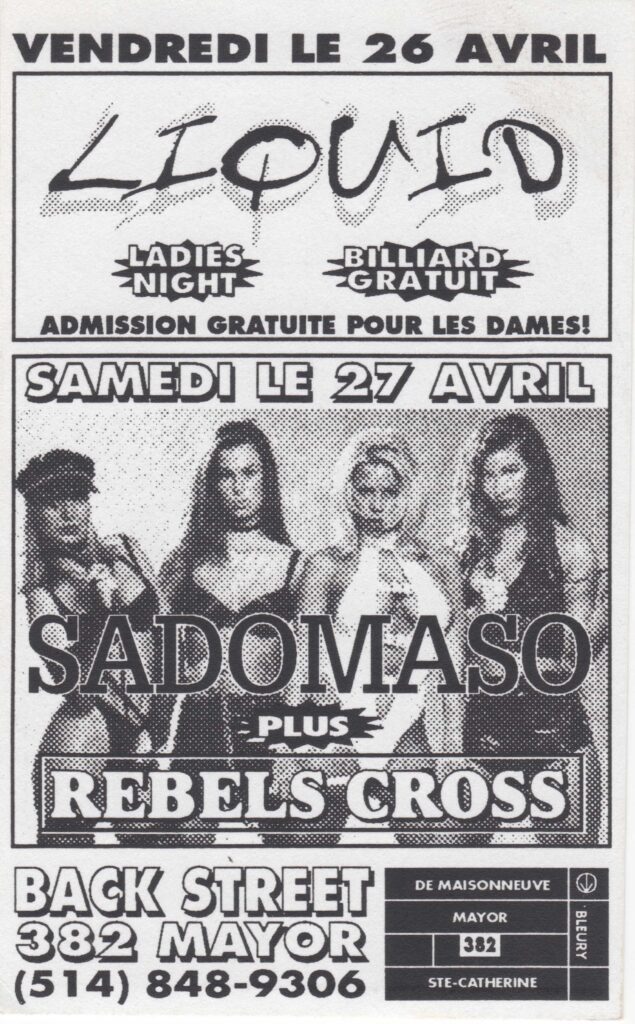 LIQUID SADOMASO REBELS CROSS
