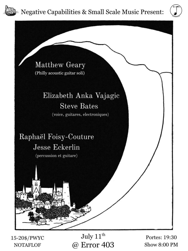 MATTHEW GEARY ELIZABETH ANKA VAJAGIE STEVE BATES RAPHAEL FOISY-COUTURE JESSE ECKERLIN