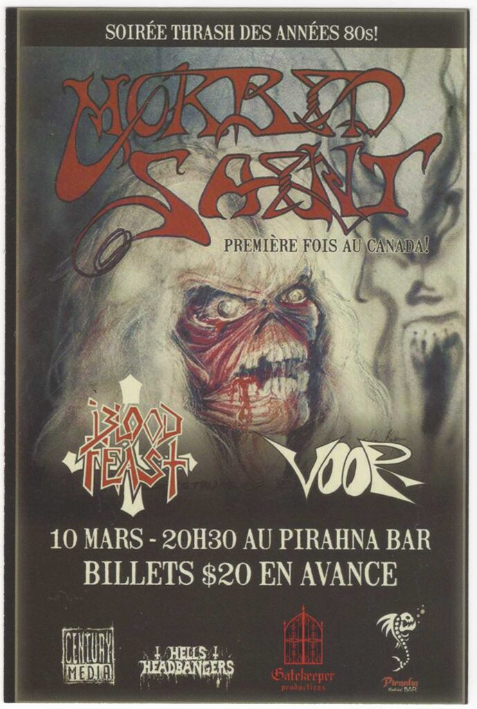 MORBID SAINT BLOOD FEAST VOOR