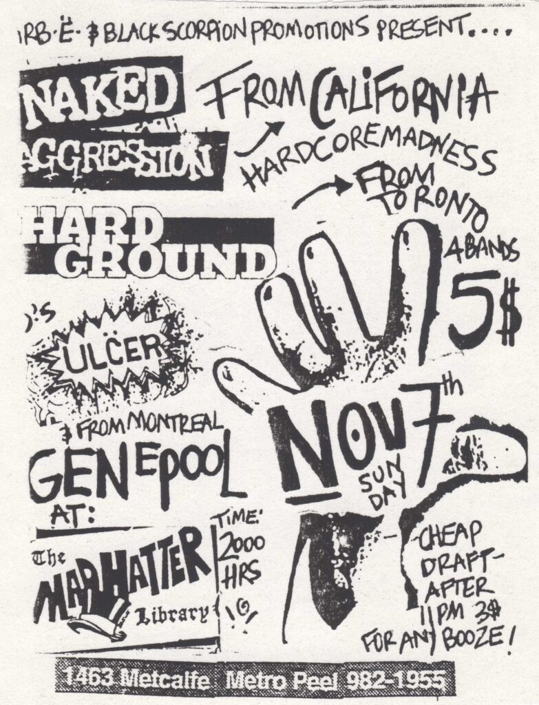 NAKED AGGRESSION HARD GROUND ULCER GENE POOL