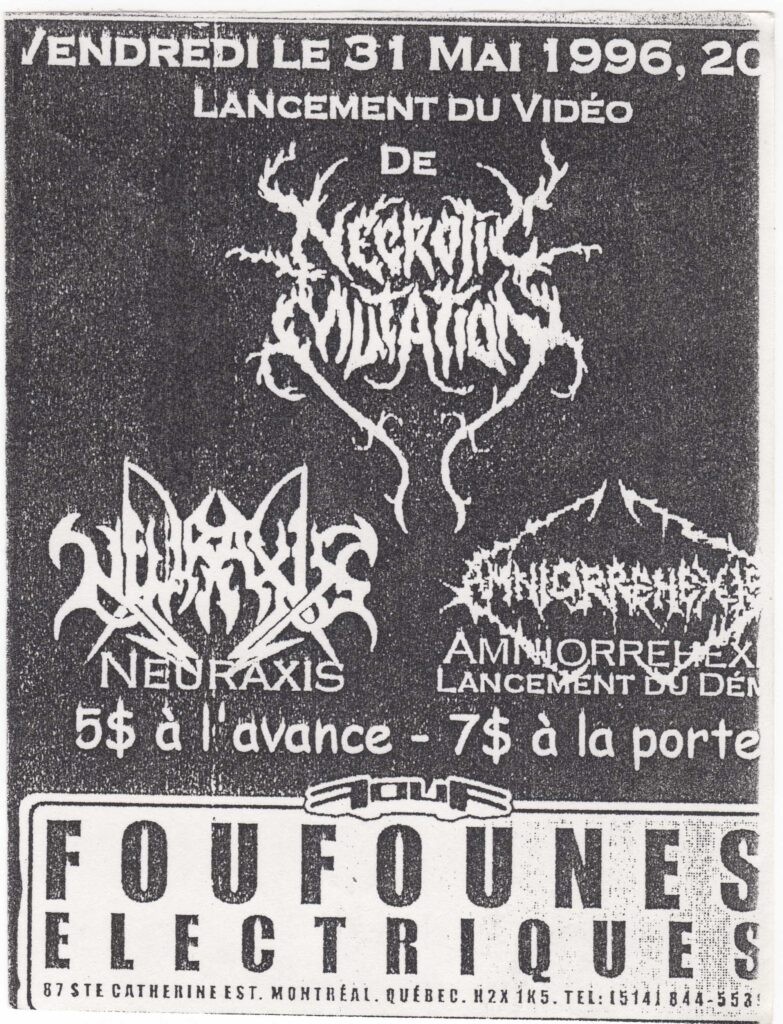 NECROTIC MUTATION NEURAXIS AMNIORREHEXIS