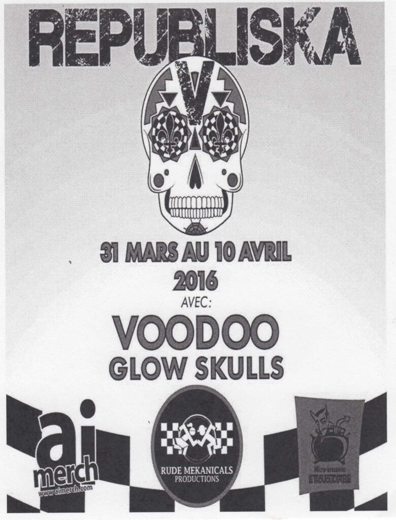 REPUBLISKA VOODOO GLOW SKULS