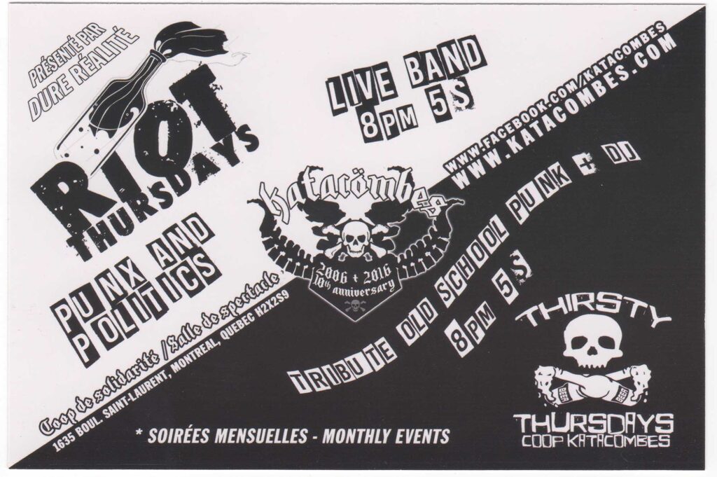RIOT THURSDAY&rsquo;S