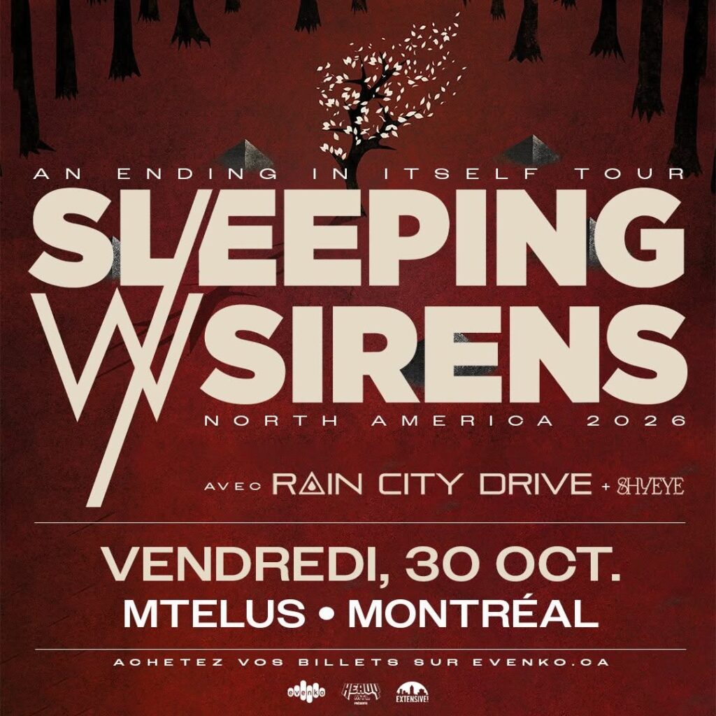 SLEEPING WITH SIRENS RAIN CITY DRIVE SHYEYE