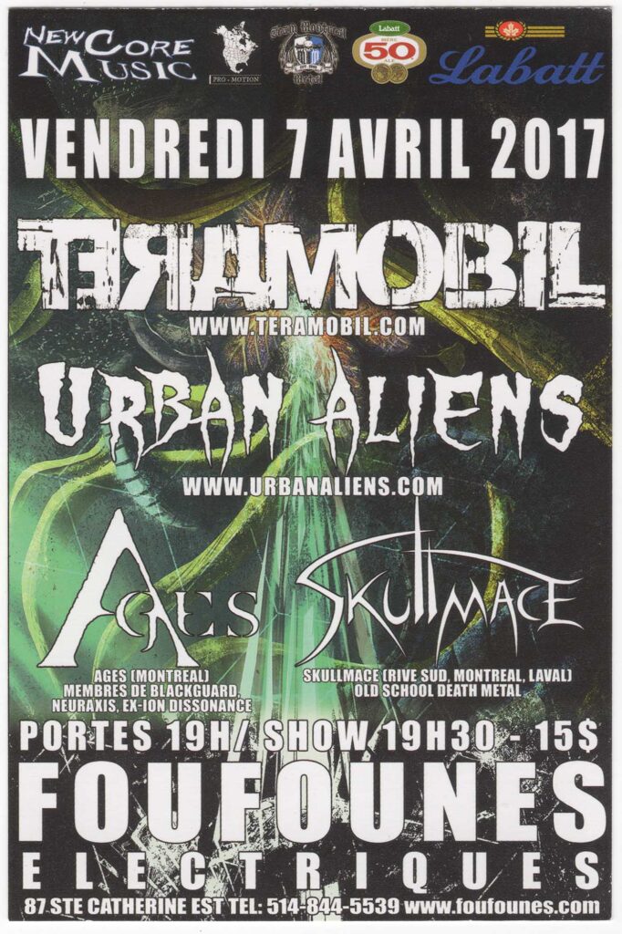 TERAMOBIL URBAN ALIENS AGES SKULLMACE