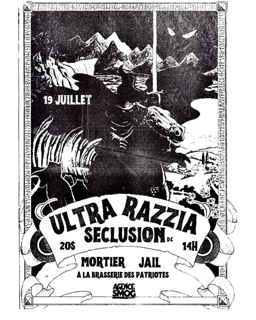 ULTRA RAZZIA SECLUSION MORTIER JAIL