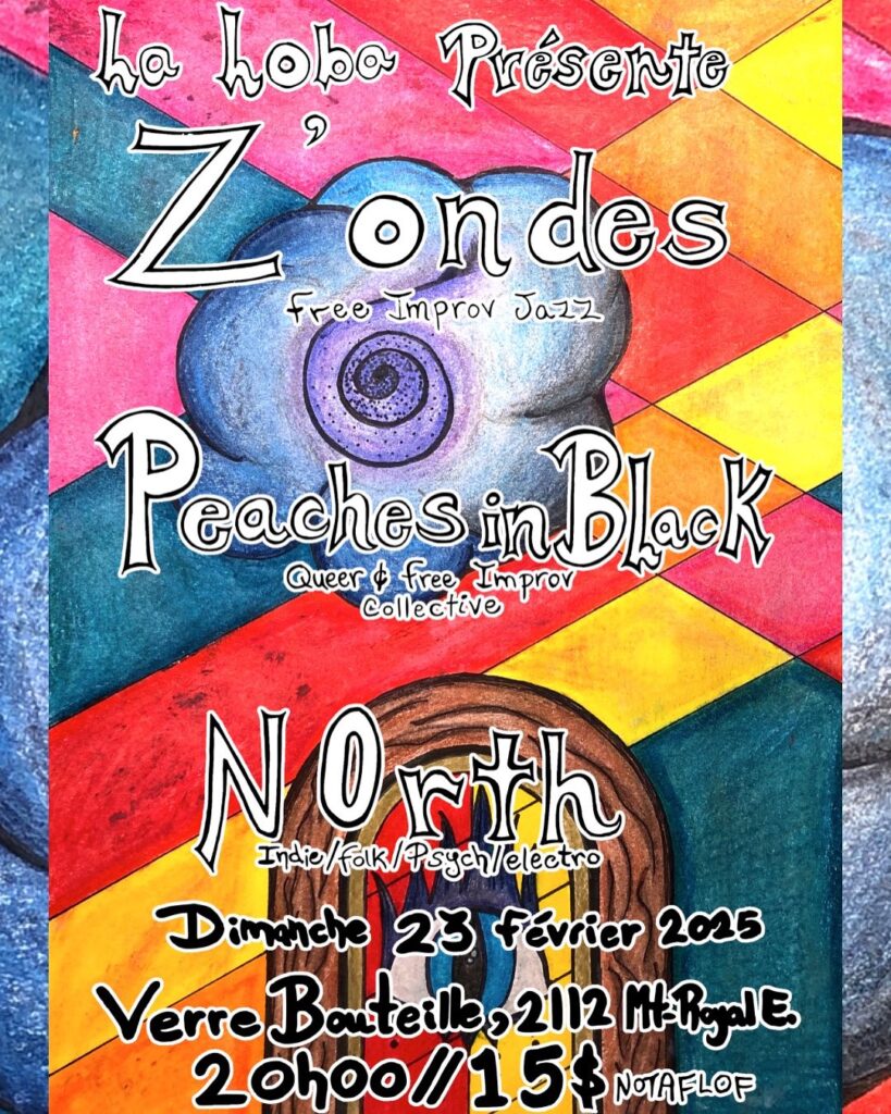 Z&rsquo;ONDES PEACHES IN BLACK NORTH
