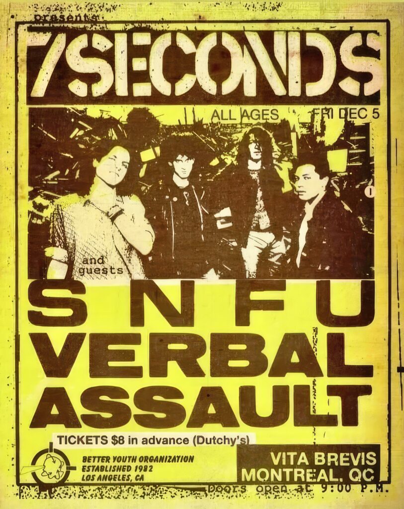 7 SECONDS SNFU VERBAL ASSAULT