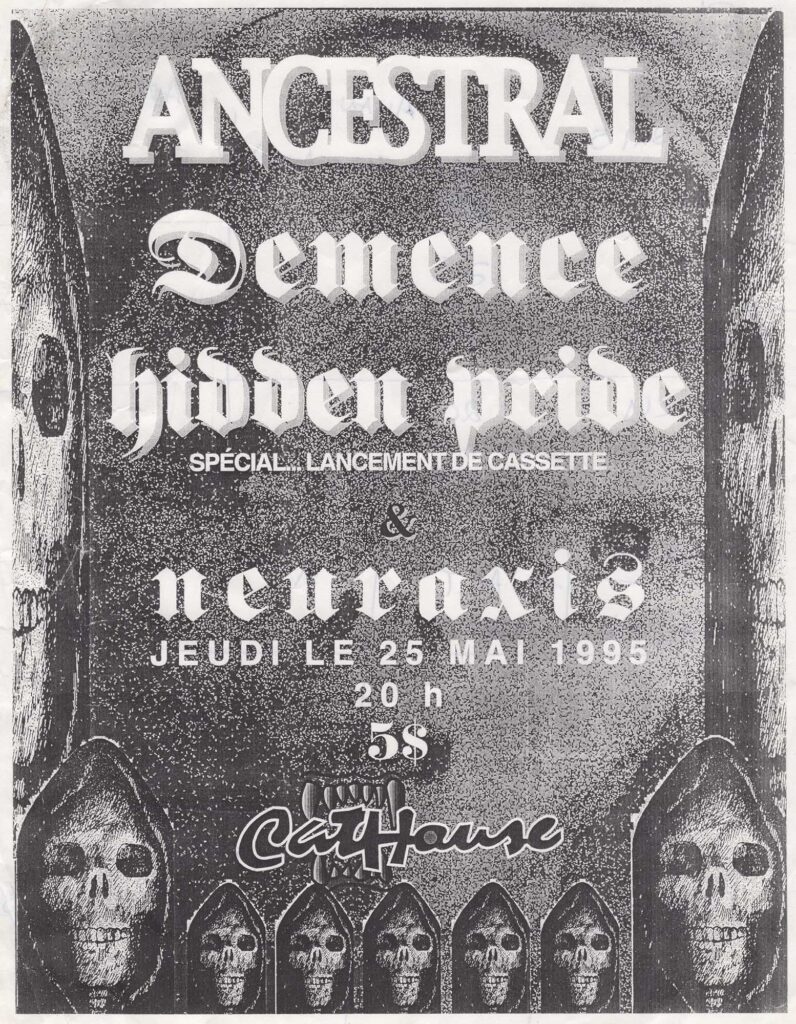 ANCESTRAL DEMENCE HIDDEN PRIDE NEURAXIS