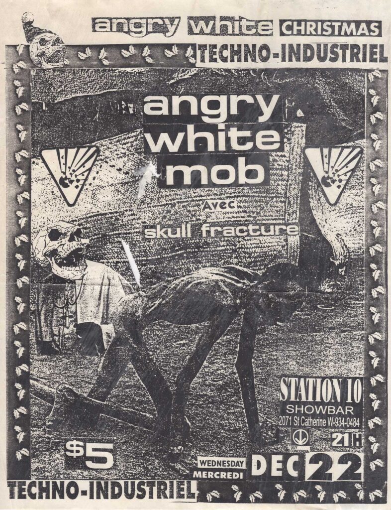 ANGRY WHITE MOB SKULL FRACTURE