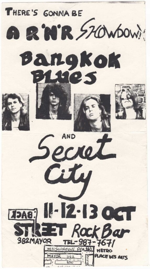BANGKOK BLUES SECRET CITY