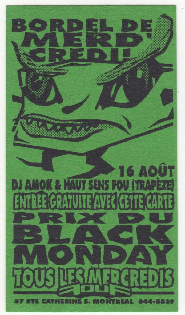 DJ AMOX HAUT SENS FOU (TRPÈZE)