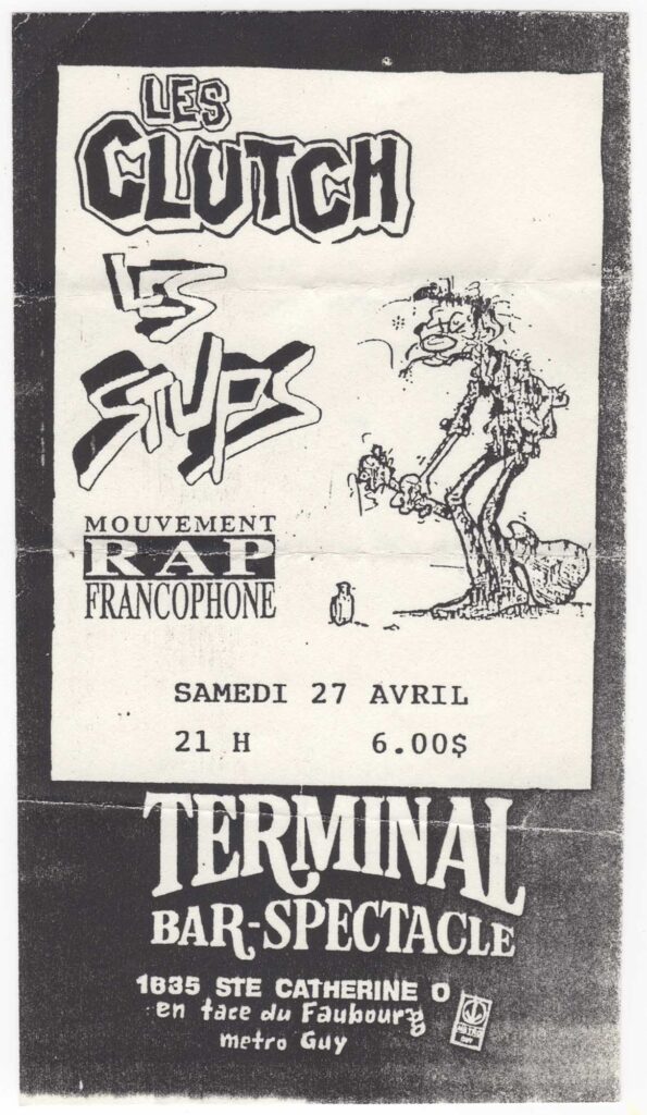 LES CLUTCH LES STUPS MOUVEMENT RAP FRANCOPHONE