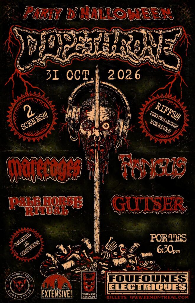 DOPETHRONE MARECAGES PALE HORSE RITUAL FANGUS GUTSER