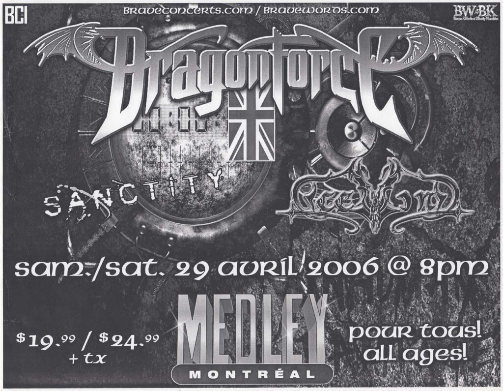 DRAGONFORCE SANCTITY ICEWIND