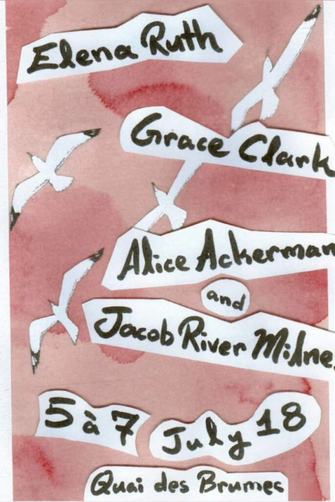 ELENA RUTH GRACE CLARK ALICE ACKERMAN JACOB RIVER MILNEW